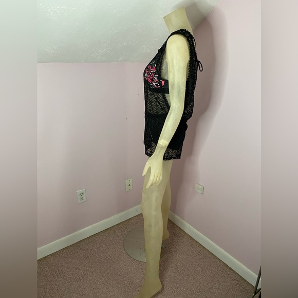 Bongo Lacy Romper Coverup - Picture 3 of 10